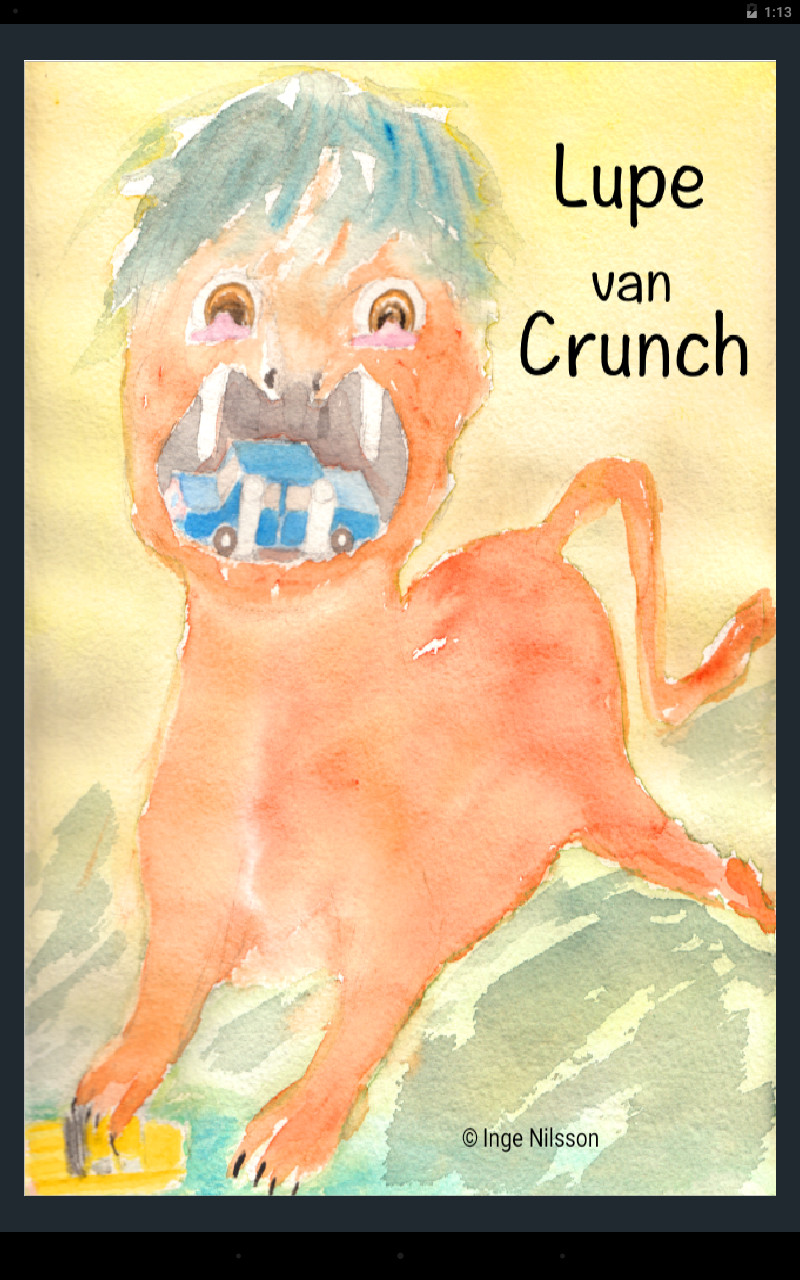 Screenshot from the book "Lupe van Crunch"
